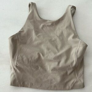 lululemon Align High-Neck Tank size 6 in Mojave Tan
